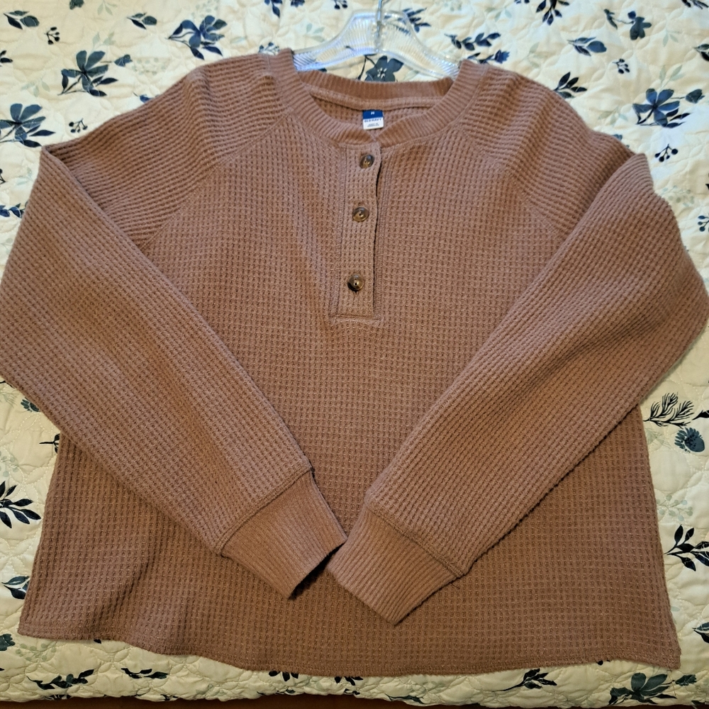 Old Navy Waffle Shirt